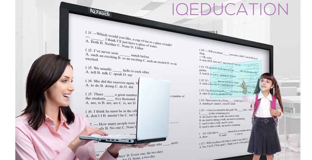 IQBoard Interactive Touch Screens for Schools