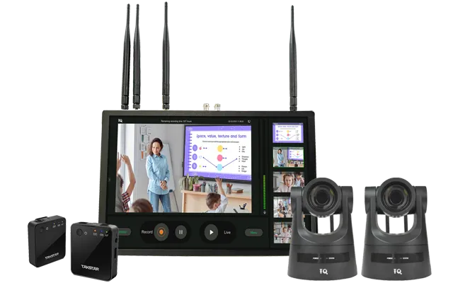 iqvideo lcs910 portable lecture recording system