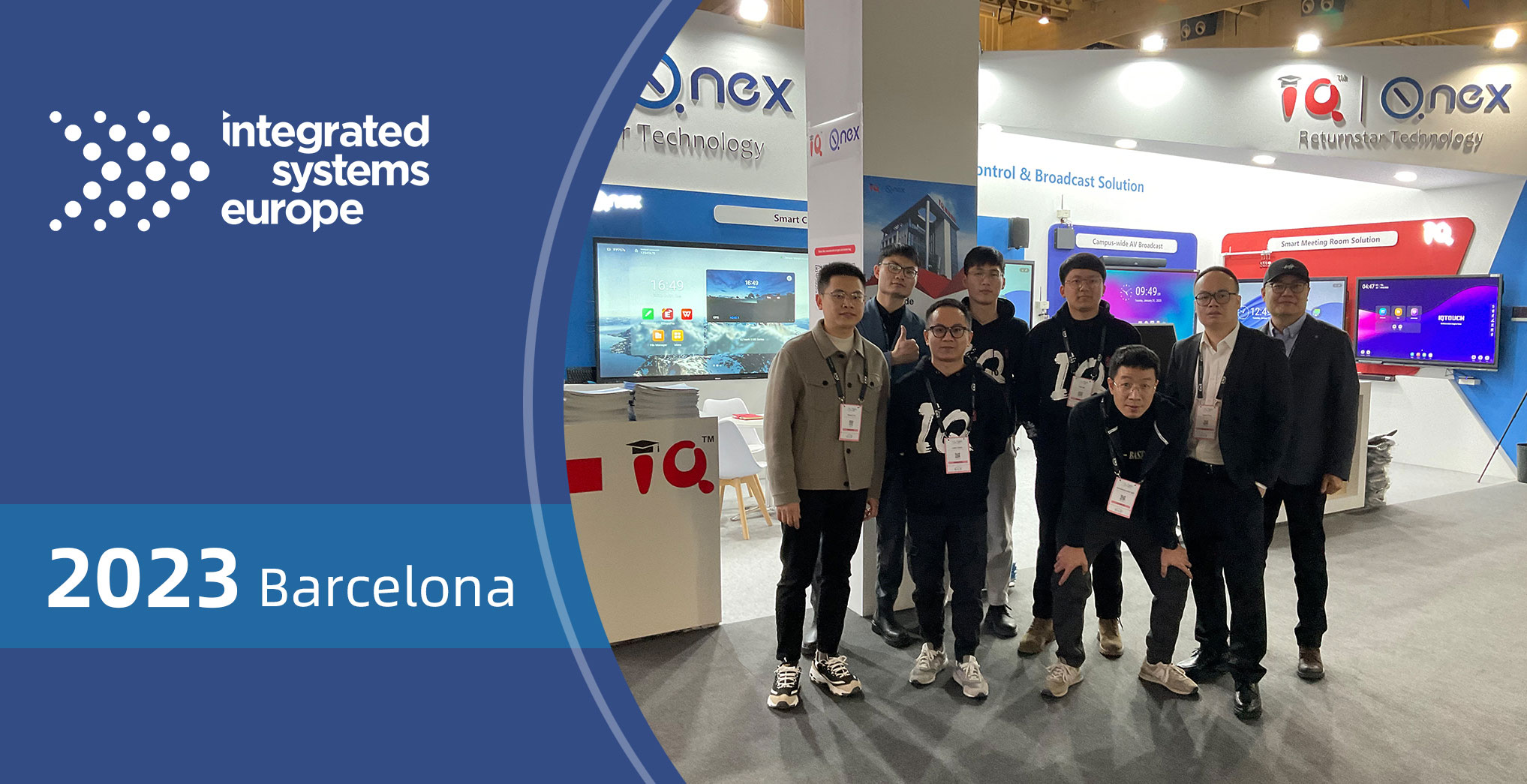 After three years, we’re back to ISE 2023! 